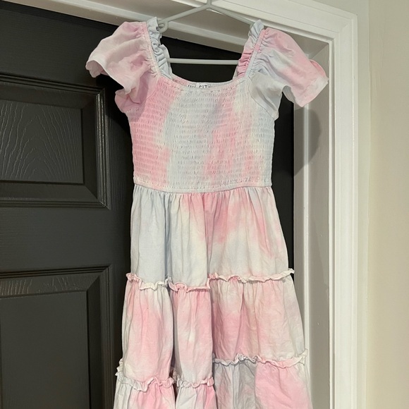 Ivy City Co Cotton Candy Smocked Dress - Girls 6/7 - Picture 1 of 6